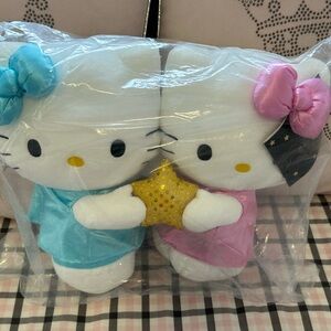 Hello Kitty Gemini Zodiac plush.  11 inches.  2nd pair.